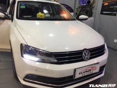 大众速腾升级乐聆三分频喇叭